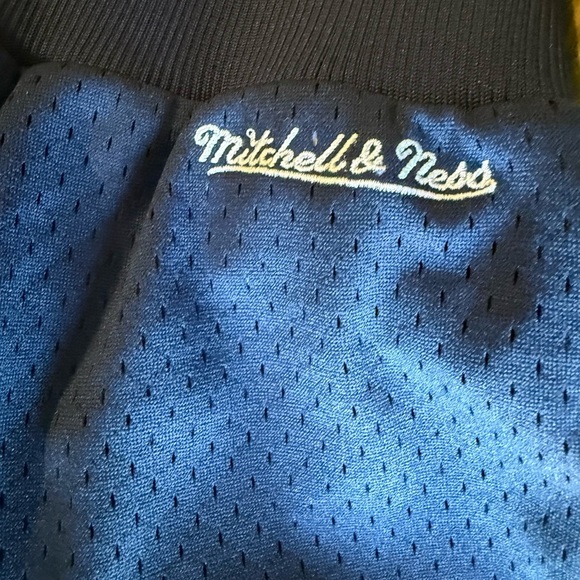 Mitchell & Ness Navy Mesh Top - Picture 2 of 4